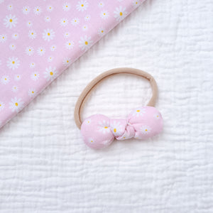 Kayla Bow - Pink Daisy // Headband