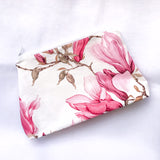 Pink Blooms Zip Pouch